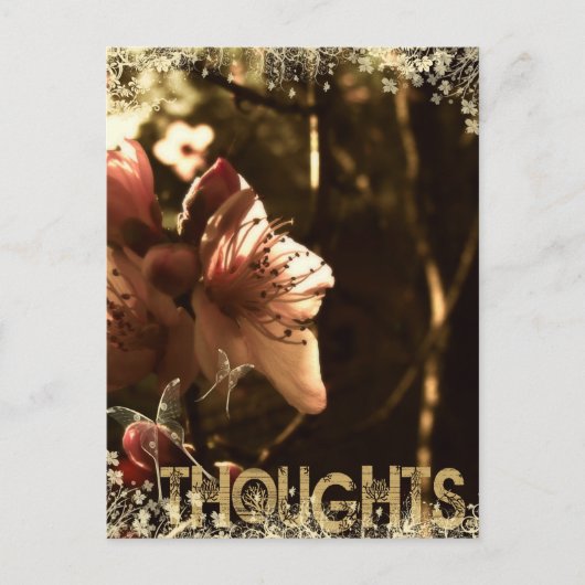 Thoughts Briefkaart (Voorkant)