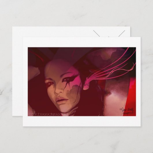 Thoughts Kill Briefkaart (Voorkant / Achterkant)