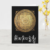 Thousand-Armed Avalokiteshvara Mandala Greet. Card Kaart (Gele Bloem)