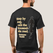 Thousand Mile Silence shirt (Achterkant)