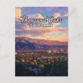 Thousand Oaks California Los Angeles Ventura Briefkaart (Voorkant)