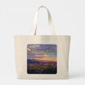 Thousand Oaks California Los Angeles Ventura Grote Tote Bag (Achterkant)