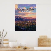 Thousand Oaks California Los Angeles Ventura Poster (Keuken)