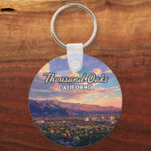 Thousand Oaks California Los Angeles Ventura Sleutelhanger (Voorkant)