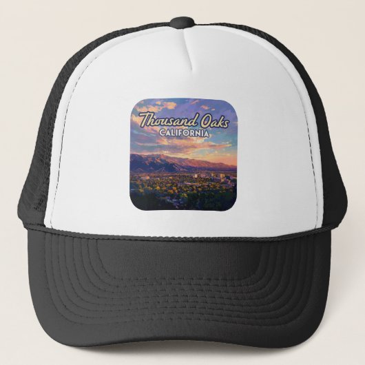 Thousand Oaks California Los Angeles Ventura Trucker Pet (Voorkant)