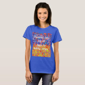 Thousand Oaks JUly 4 applepie wedstrijd abstracte T-shirt (Voorkant volledig)