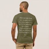 Thousand Oaks Park, San Jose, Californië T-shirt (Achterkant volledig)