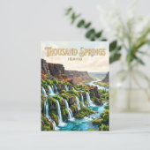 Thousand Springs State Park Hagerman Briefkaart (Staand voorkant)