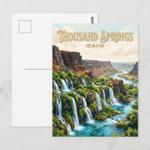 Thousand Springs State Park Hagerman Briefkaart (Voorkant / Achterkant)