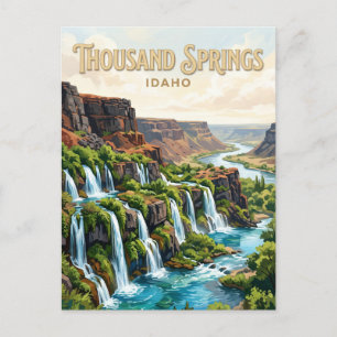 Thousand Springs State Park Hagerman Briefkaart