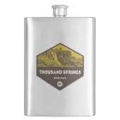 Thousand Springs State Park Idaho Flacon (Voorkant)