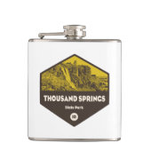 Thousand Springs State Park Idaho Heupfles (Voorkant)