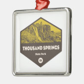 Thousand Springs State Park Idaho Metalen Ornament (Links)