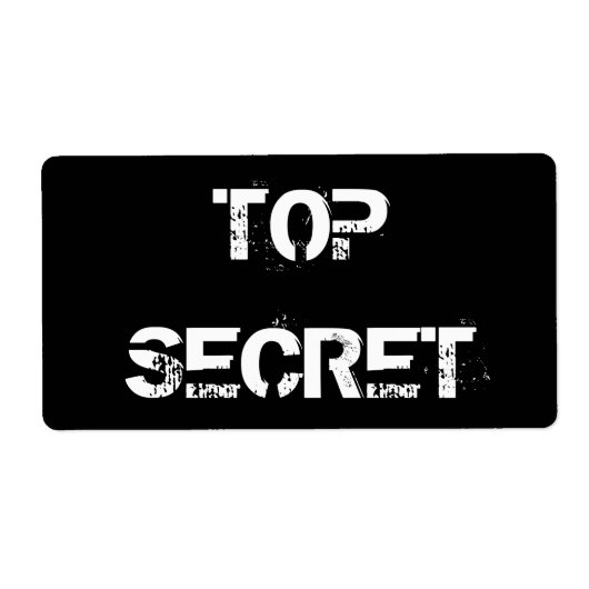 THP SECRET ETIKETTEN (Voorkant)