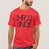 THR33 KINGS T T-SHIRT (Voorkant)