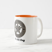 THR-Mok Tweekleurige Koffiemok (Voorkant rechts)