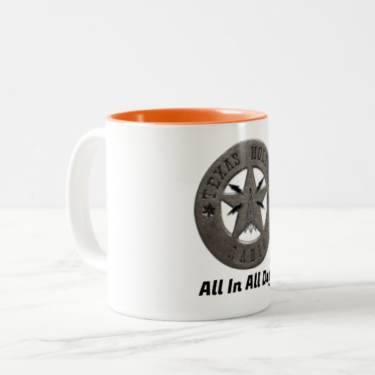 THR-Mok Tweekleurige Koffiemok (Voorkant links)