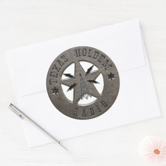 THR-Stickers Ronde Sticker (Envelop)