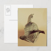 Thracische gladiatorhelm briefkaart (Voorkant / Achterkant)