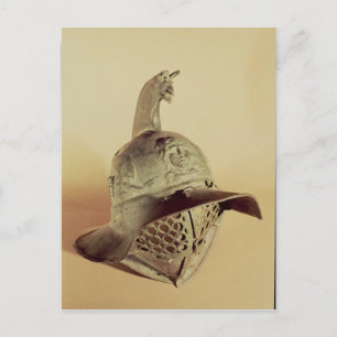 Thracische gladiatorhelm briefkaart
