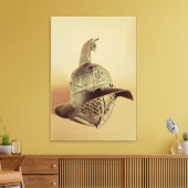 Thracische gladiatorhelm canvas afdruk (Insitu (Woonkamer))