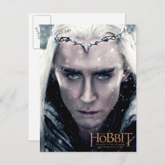 Thranduil Close Briefkaart (Voorkant / Achterkant)