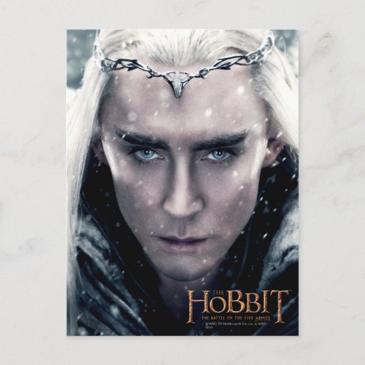 Thranduil Close Briefkaart (Voorkant)