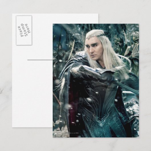 Thranduil in Slag Briefkaart (Voorkant / Achterkant)