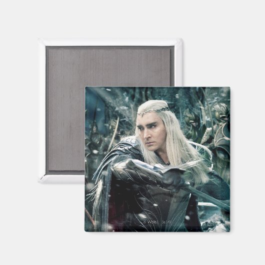Thranduil in strijd magneet (Voorkant / Achterkant)