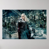 Thranduil in strijd poster (Voorkant)
