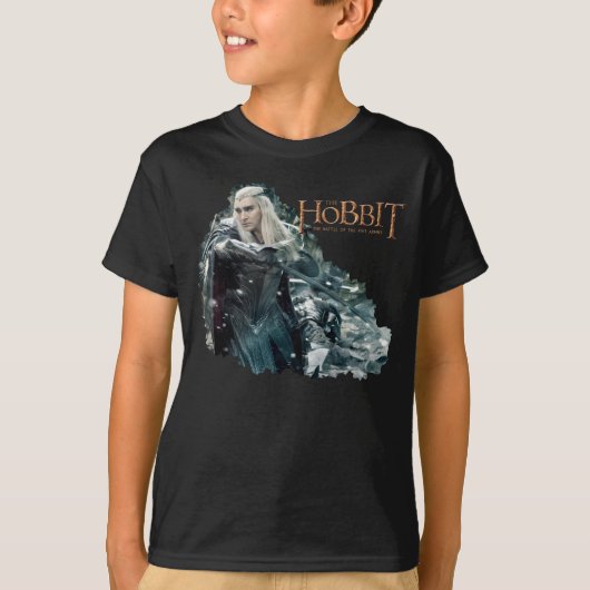 Thranduil in strijd t-shirt (Voorkant)