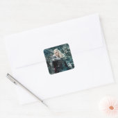 Thranduil in strijd vierkante sticker (Envelop)