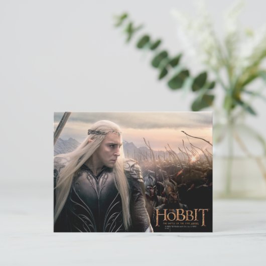 Thranduil Leading Army Briefkaart (Staand voorkant)