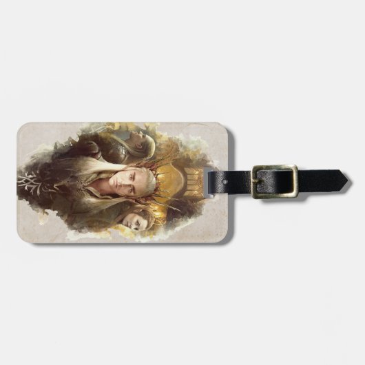Thranduil, LEGOLAS GREENLEAF™ en TAURIEL™ Graphic Bagagelabel (Voorkant horizontaal)