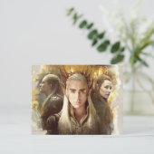 Thranduil, LEGOLAS GREENLEAF™ en TAURIEL™ Graphic Briefkaart (Staand voorkant)