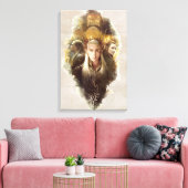 Thranduil, LEGOLAS GREENLEAF™ en TAURIEL™ Graphic Canvas Afdruk (Insitu (Woonkamer))