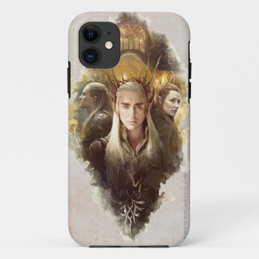Thranduil, LEGOLAS GREENLEAF™ en TAURIEL™ Graphic Case-Mate iPhone Case (Achterkant)