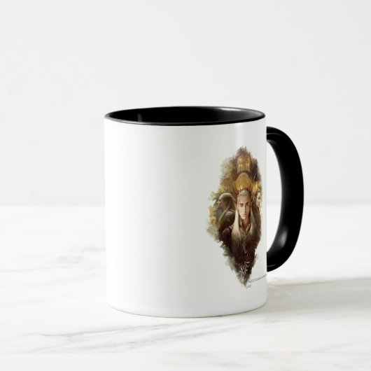 Thranduil, LEGOLAS GREENLEAF™ en TAURIEL™ Graphic Mok (Voorkant rechts)