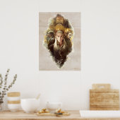 Thranduil, LEGOLAS GREENLEAF™ en TAURIEL™ Graphic Poster (Keuken)