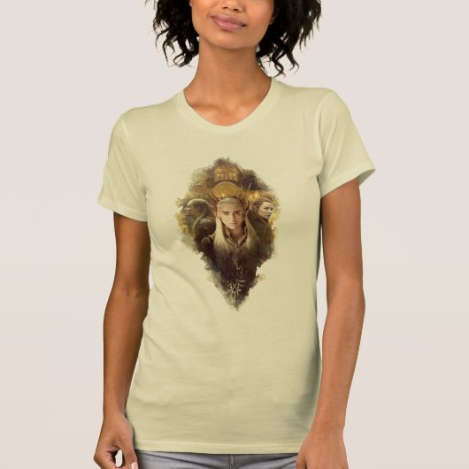 Thranduil, LEGOLAS GREENLEAF™ en TAURIEL™ Graphic T-shirt (Voorkant)