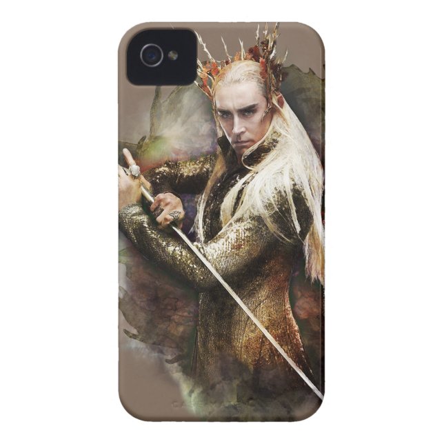 Thranduil met zwaard Case-Mate iPhone case (Achterkant)