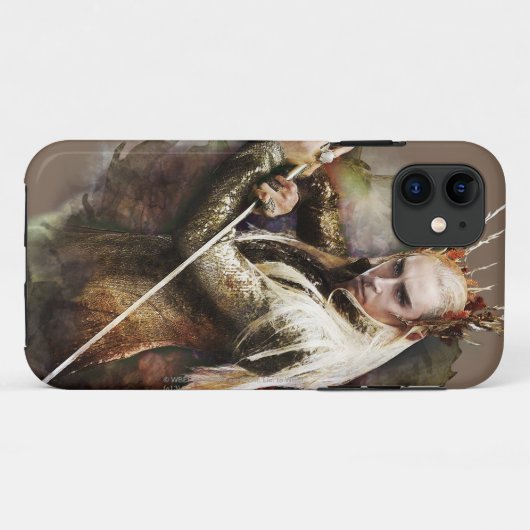 Thranduil met zwaard Case-Mate iPhone case (Achterkant (horizontaal))