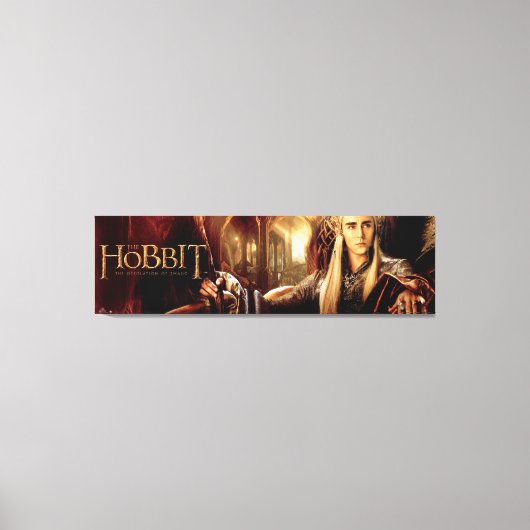 Thranduil Movie Poster Canvas Afdruk (Voorkant)