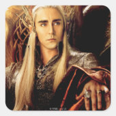 Thranduil Movie Poster Vierkante Sticker (Voorkant)