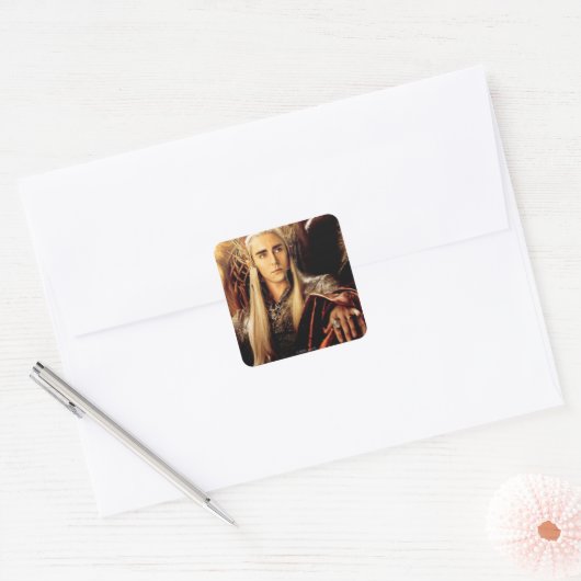 Thranduil Movie Poster Vierkante Sticker (Envelop)
