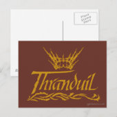 Thranduil Name Briefkaart (Voorkant / Achterkant)