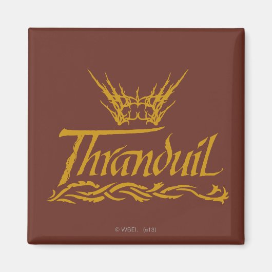 Thranduil Name Magneet (Voorkant)