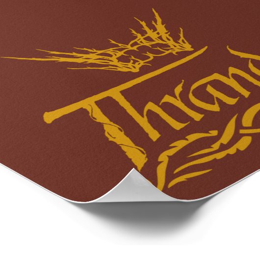 Thranduil Name Poster (Hoek)