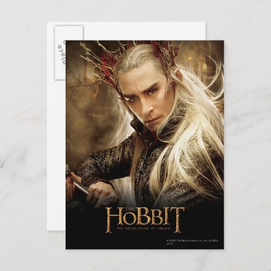 Thranduil Poster 1 Briefkaart (Voorkant / Achterkant)