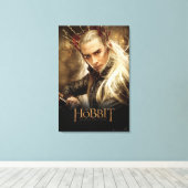 Thranduil Poster 1 Canvas Afdruk (Insitu (Houten vloer))